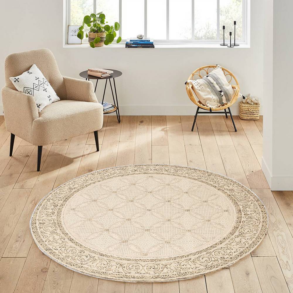 

Mosimoso Home RC1440 Ковер с принтом на подошве в горошек 100x100 cm
