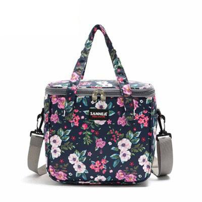 7L Waterproof Insulated Lunch  Bag Adjustable Reusable Lunch Box For Work Office School Picnic Beach