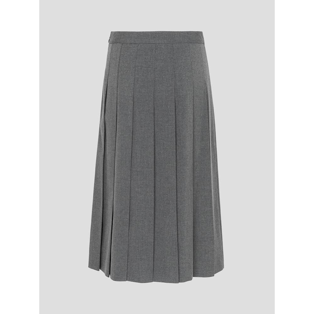 Binpolleidiseu [B. My] Pleated Midi Skirt Ash (Bf5827N024)