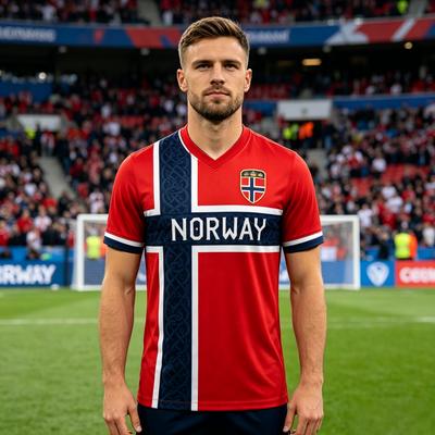 Piłkarskie koszulki w norweskim stylu na rok 2026 oraz koszulki kulturalne - najlepiej sprzedające się produkty dla sportu, wypoczynku, treningu, rodzin i dzieci.