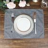 5-Color 30x40cm Plaid Polyester-Cotton Napkin & Placemat: Heat-Insulating, Tea Towel, Photo Background