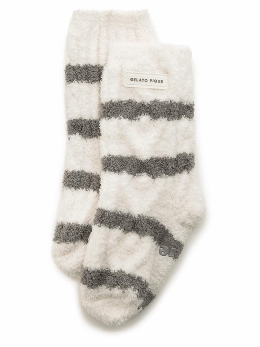 

Gelato Pique Kids Baby Moco Ran Border Socks PKGS245557 IVR