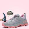 womens fashion breathable steel toe caps working safety shoes worker summer tooling security boots ladies protective footwear