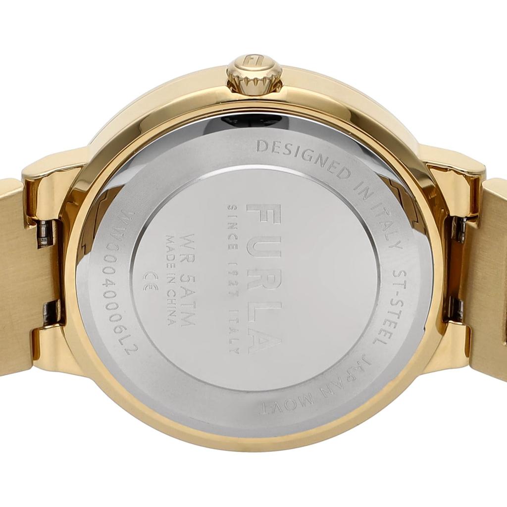 Watch TORTONA Champagne Dial Stainless Steel Quartz 36MM Watch WW00040006L2 [Furla] Women's [Item]