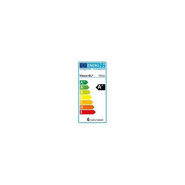 LED Bathroom Tube - VISION-EL - S19 - 6W - Warm White - 310 X 38 Mm