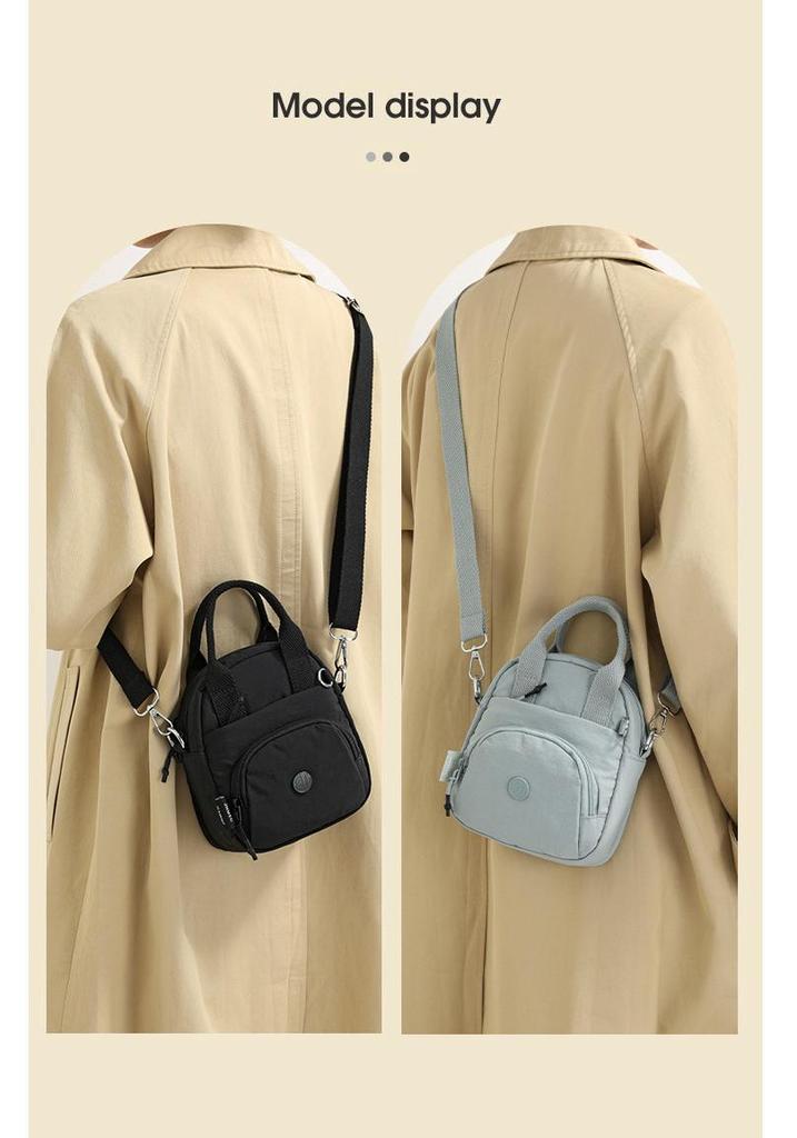 2026 Versatile Women's Crossbody Backpack & Handbag - Single Shoulder, Casual, Water-Repellent Nylon