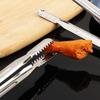 1Pcs 410 Stainless Steel Grill Tongs Non-Slip S/M/L/XL Food Clip Lengthened Multifunctional BBQ Steak Clip Cooking Utensils