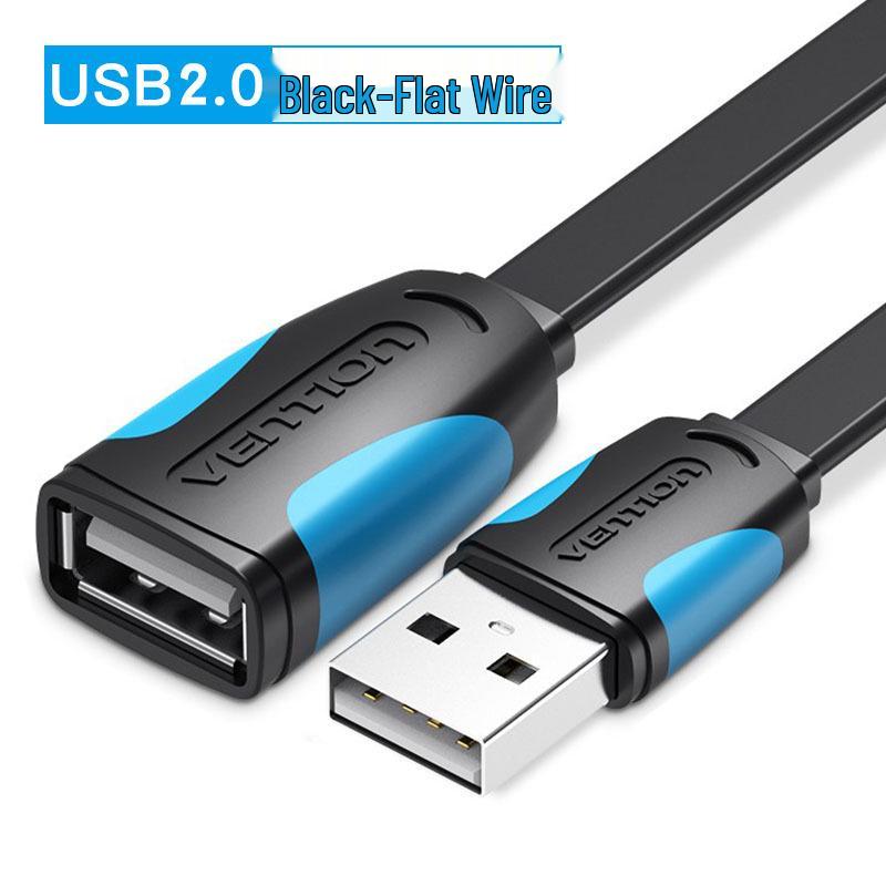 

Высокоскоростной USB-кабель-удлинитель Vixun: Кабель «папа-мама» для зарядки и передачи данных, совместимый с мобильными телефонами, принтерами, клавиатурами и многим другим. 0.5m