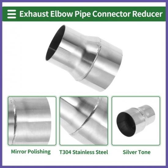 225" to 275inch  OD Mandrel Exhaust Bend Elbow Concentric Reducer Pipe Adapter