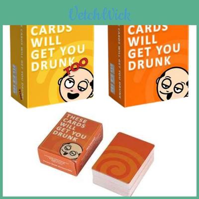 Hilariante Você Ri Você Bebe Cartas de Jogo de Festa Para Família e Amigos Diversão
