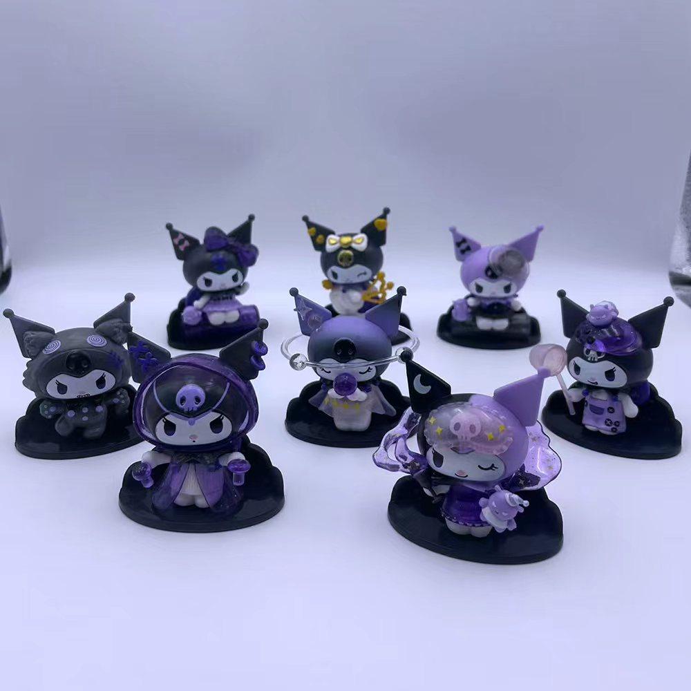 

Kuromi Blind Box Werewolf kill Series Action Figure Dolls Anime Figures Surprise Bag Cute Model Fans Collection Toy (As shown-2169)-