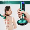 Rechargeable Electric Gua Sha Massager with Heating Vacuum Cupping ABS 304 Stainless Steel