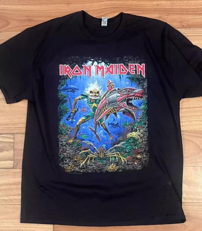 

Iron Maiden Australia Tour Exclusive Shirt 2024 Future Past Australian Eddie 4XL