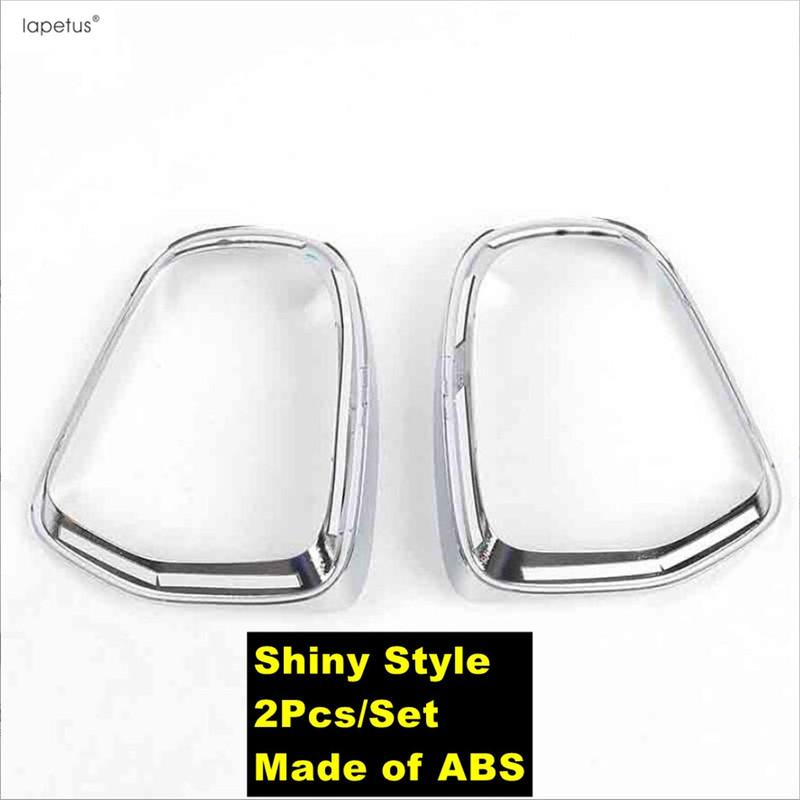 Rearview Mirror Rain Eyebrow Frame Decor Cover Trim For Suzuki Vitara Escudo / Sx4 S-cross 2015 -  Carbon Fiber Accessories
