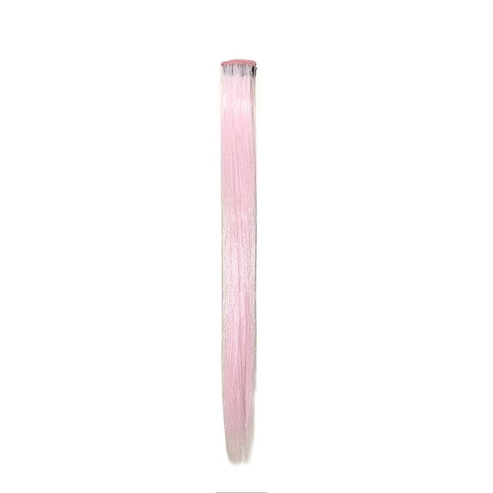 Hair Clips Luminous Hair Extensions Neon Fake Hair Colored Synthetic Hair  Party