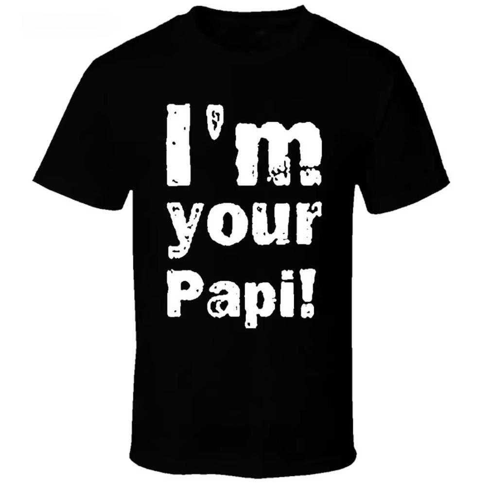 

Футболка 2024 года, лето - Я твой папочка 2 Новая футболка Классная повседневная футболка с гордостью для мужчин Унисекс Модные футболки топы XXXXXL чёрный
