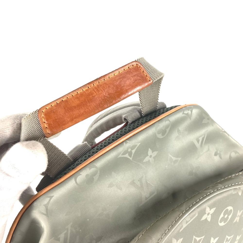 Louis Vuitton M43882 Monogram Titanium Backpack PM Canvas Beige