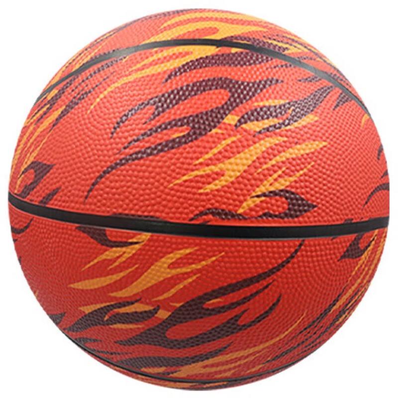 Sabaiqi Flame Red Size 5 Rubber Basketball