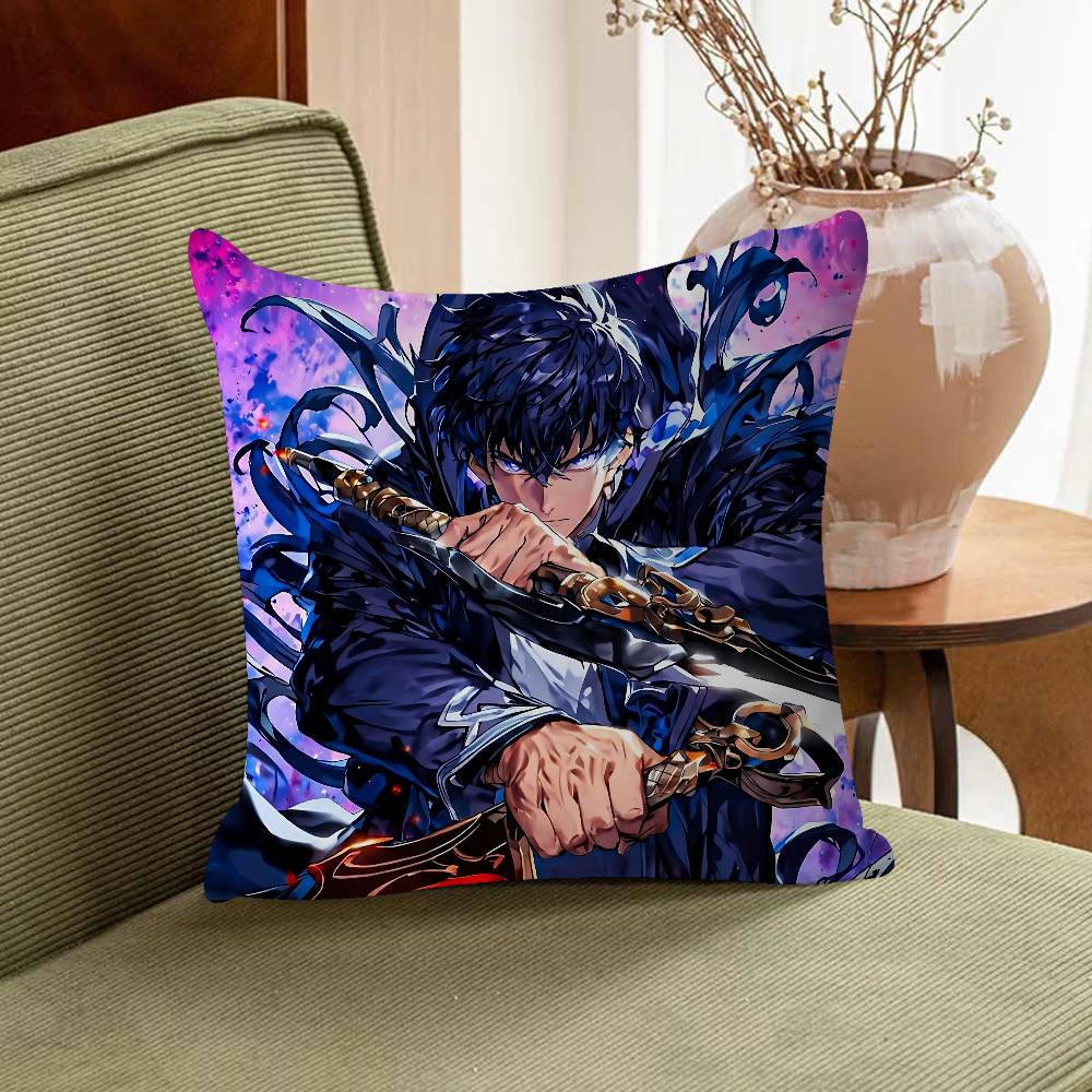 S-Sung Jinwoo 45*45cm Cushion Cover Pillow Cover Decor Pillowcase Home Pillowcase For Couch Pillow