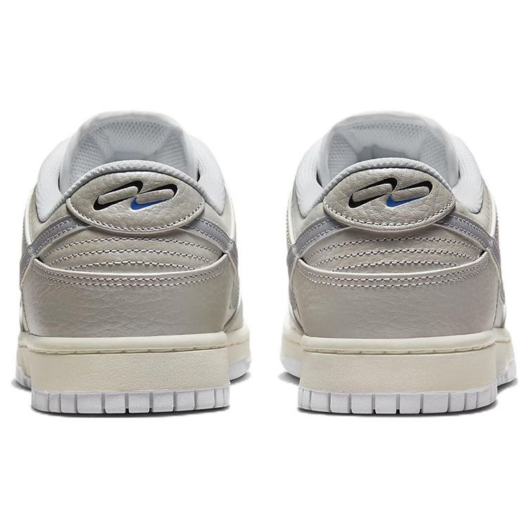 Nike Dunk Low SE Metallic Silver Herren Sneaker Sail White DX3197-095