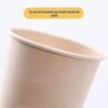 Chahua 180ml Thickened Disposable Paper Cups, 80 Count (2 Packs)
