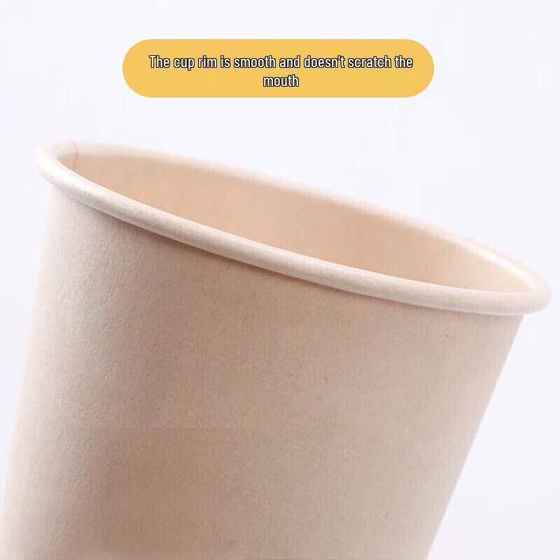 Chahua 180ml Thickened Disposable Paper Cups, 80 Count (2 Packs)