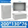 Outdoor Waterproof Die-Cast Aluminum Junction Box with Sealed Push Button Switch