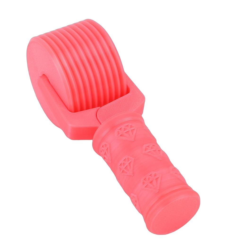 Rhinestone Painting Roller Comfortable Non Slip Grip Detachable Rhinestone Embroidery Rolling Tool Peach Red