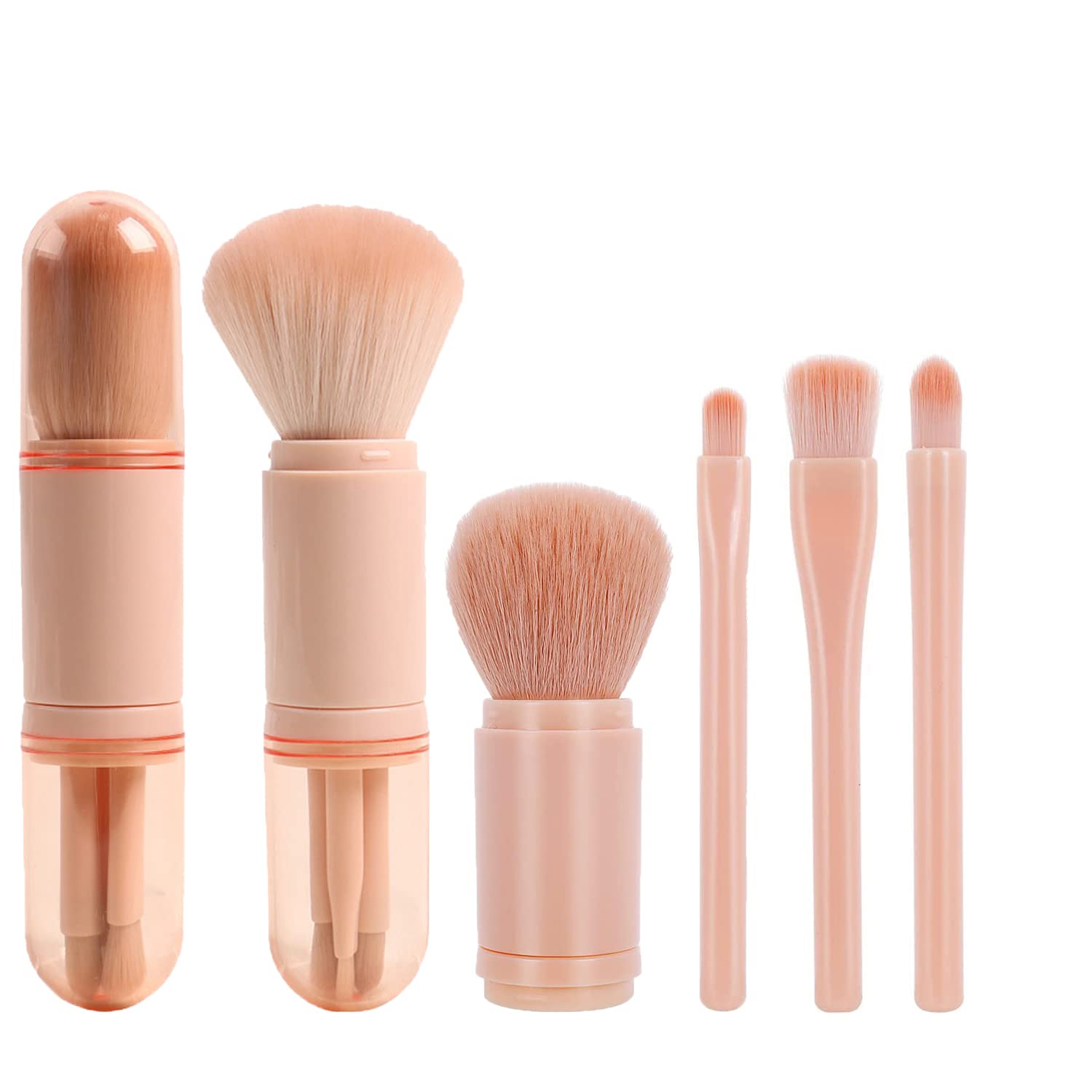 

Кисть для макияжа Coolooda, портативная кисть для пудры, подходит для чувствительной кожи, портативная [набор 4] Кисть, кисть, набор, кисть, кожа, набор,