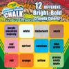 Crayola Jumbo Washable Chalk Outdoor 12 Colors 512012