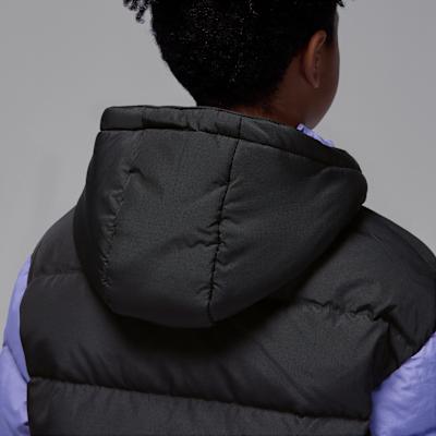 Jordan Kids Down Jackets Hooded Non Detachable Moderate Down Jacket