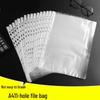 USAN HOME A4 11-Hole Transparent Sheet Protectors