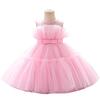 2024 Girls' European & American Puffy Tulle Birthday Princess Dress