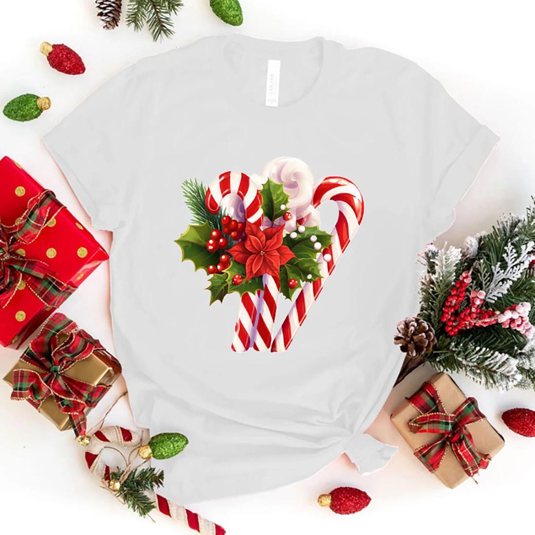 

Горячие рождественские футболки с цветочным принтом, повседневные топы унисекс, летние футболки с коротким рукавом в стиле Харадзюку XXXL золотой