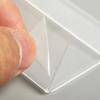 10Pcs Acrylic Transparent Display Stand Desk Sign Label Frame Price Tag Display
