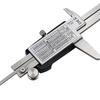 Calibrador de pantalla Digital de acero inoxidable, calibrador Vernier LCD de acero inoxidable de alta precisión, fracción de 150mm, MM pulgadas