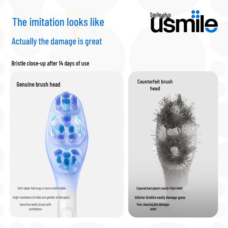 Usmile Electric Toothbrush Heads CN plug (adapter included)