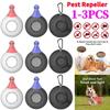 1-3Pcs USB Rechargeable Ultrasonic Pest Reject Flea Tick Lice Repeller Collars Mountaineering Buckle Portable For Cat Dog Pet2