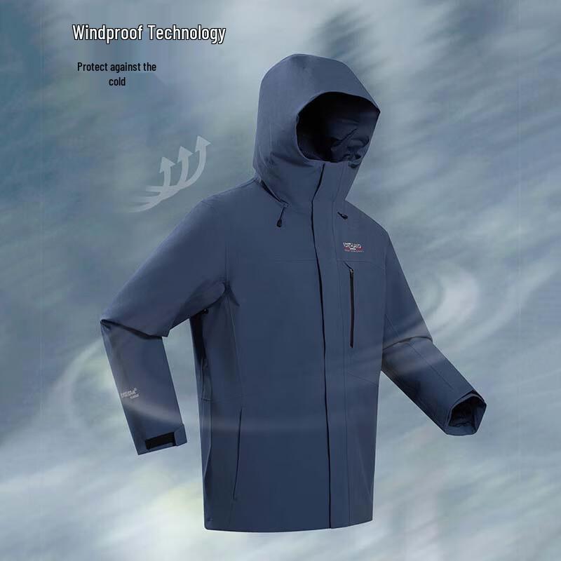 Northland Men's NWJFH5607S 3-in-1 Fleece Lined Outdoor Jacket