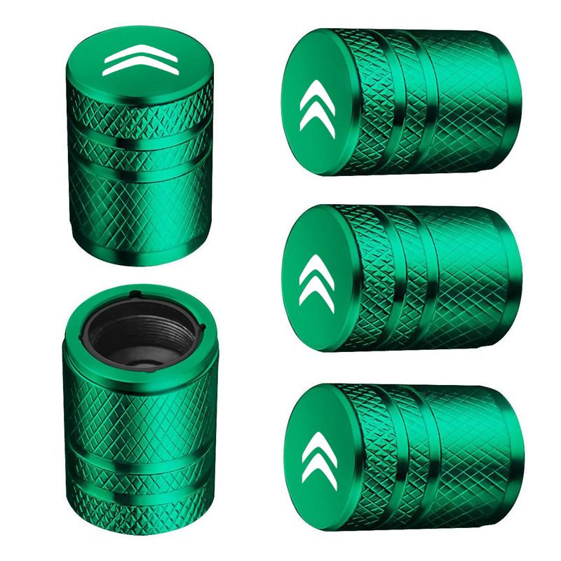 5PCS New Style Metal Alloy Car Wheel Tire Valve Stem Caps For Citroen C4 C3 C5 C1 C2 Berlingo C-Elysee C4-Picasso C4-Aircross