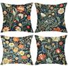 Vintage Floral William Morris Style Throw Pillow Covers Pattern Cushion Cover Suitable For Sofa Bedroom Car Pillow Cover