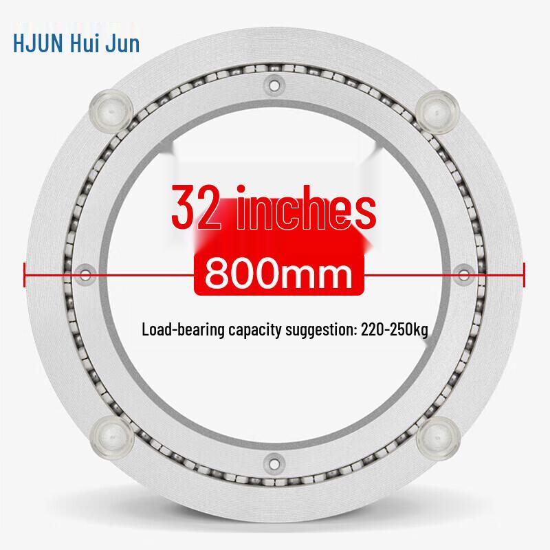 Non-Slip Aluminum Alloy Dining Table Turntable