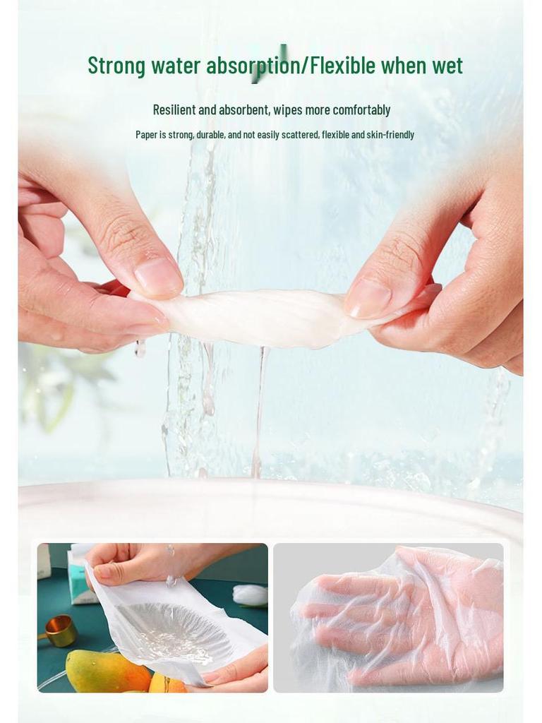 Wei Yi Mei 3-Ply Facial Tissues, 96 Packs of 100 Sheets each, Thickened for Hotels