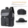 CADeN Canvas SLR Camera Backpack - Large-Capacity, Dual Compartment, Outdoor Photography Bag