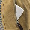 Men's Large Canvas Backpack - Outdoor Sports & Travel School Bag