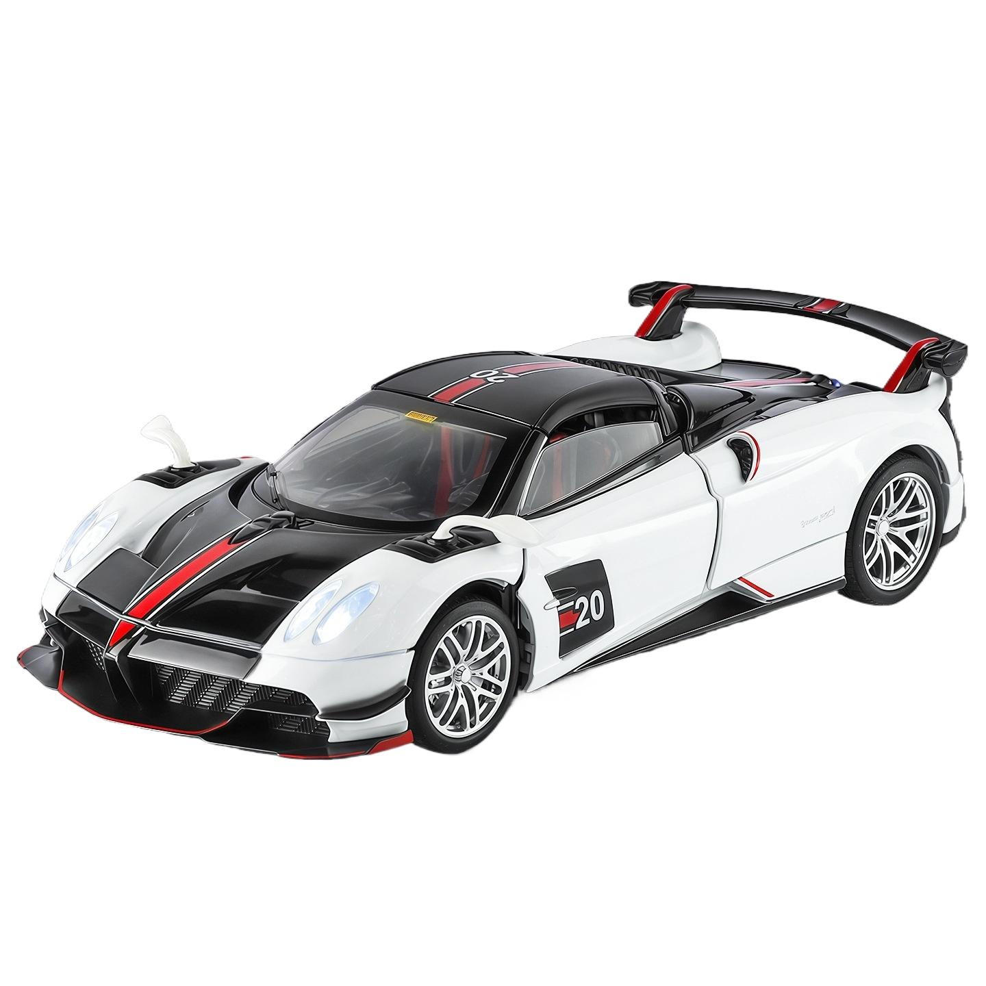 

1/32 Pagani Huaya Simulation Alloy Car Model Supercar Car Model Children s Toy Car Ornaments Collection Gift белый