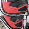 For CHANGAN CS55 PLUS 20-21 Door Anti-kick Sticker Modified Carbon Fiber Pattern Interior Car Film Accessories Modification