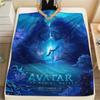 1 Stück Avatar-Print Flanelldecke, Hohe Qualität, Bequem für alle Jahreszeiten, Heimdekoration, Wärme und Komfort, Perfekt für Weihnachtsgeschenke