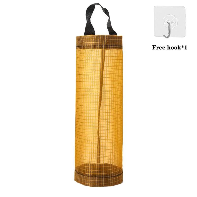 Hanging Garbage Bag Storage Bag Kitchen Dispenser Garbage Wall Mounted Grocery Holder Home Organizers Storage Accessories
