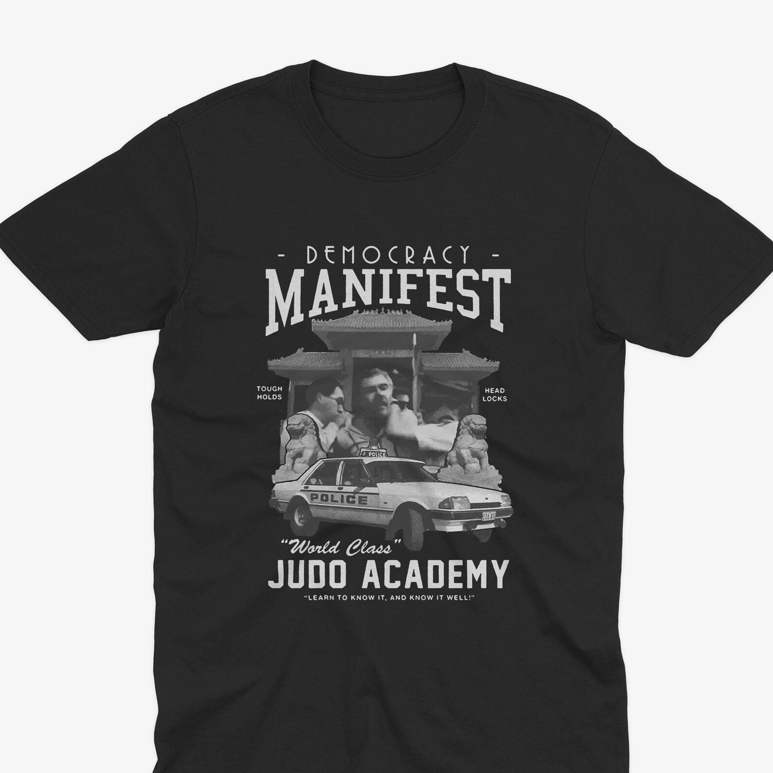 Democracy Manifest - Judo Academy T-Shirt, Succulent Chinese Meal, Know Your Judo Well, Chinese Meal T-Shirt, Jack Karlson T-Shirt L